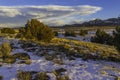 Taos NM Sunset Pinon Royalty Free Stock Photo