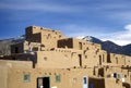 Taos pueblo Royalty Free Stock Photo