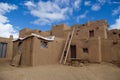 Taos Pueblo Adobe Architecture New Mexico Royalty Free Stock Photo