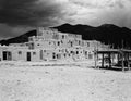 Taos Pueblo Building Royalty Free Stock Photo