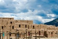 Taos Pueblo Moody Sunset