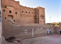 Taourirt Kasbah exterior Royalty Free Stock Photo