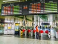 Taoyuan, Taiwan - November 20, 2015: View at the waiting room of Royalty Free Stock Photo