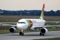 TAP Air Portugal plane taxiing