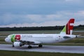 TAP Air Portugal plane taxiing