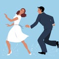 Tap Dancers Royalty Free Stock Photo