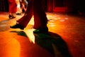Tap dancers on stage Royalty Free Stock Photo