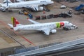 TAP Portugal Embraer 190 pushback