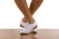 Tap-Top Dance Steps Royalty Free Stock Photo