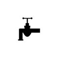 Foucet icon. Water tap sign Royalty Free Stock Photo