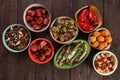 Tapas, antipasto or mezze Royalty Free Stock Photo