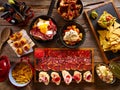 Tapas from Spain varied mix