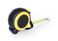 Tape measure extended isolated Royalty Free Stock Photo