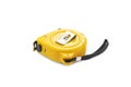 Tape measure isolated on white background with Clipping Path Royalty Free Stock Photo