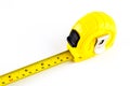 Tape measure isolated white background Royalty Free Stock Photo