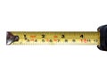 Tape measure isolated on white background Royalty Free Stock Photo