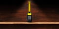 A Tape Measure on a Wooden Workbench - Meter Royalty Free Stock Photo