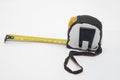 Tape measure for yellow ribbon carpenter