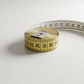 The tape is visible, emphasizing its function for precision measuremen Royalty Free Stock Photo