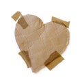 Taped Heart Royalty Free Stock Photo