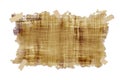 Taped old parchment Royalty Free Stock Photo