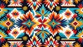 Tapestry decoration ethnic navaho culture seamless wallpaper