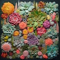 A Tapestry of Succulents: Nature's Living Patchwork