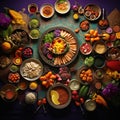 A Tapestry of Taste: Visualizing Traditional Wedding Feasts from Different Cultures