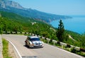 Tapio Suominen on the IRC PRIME Yalta Rally 2011 Royalty Free Stock Photo