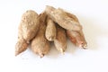 Tapioca (Cassava root) Royalty Free Stock Photo