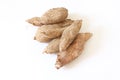 Tapioca (Cassava root) Royalty Free Stock Photo