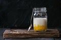 Tapioca dessert with mango Royalty Free Stock Photo