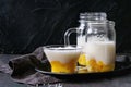 Tapioca dessert with mango Royalty Free Stock Photo