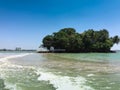 Taprobane island in Weligama Bay Beach, Sri Lanka