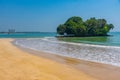 Taprobane island and Weligama beach at Sri Lanka