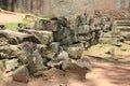 Taprohm temple stone 1 Royalty Free Stock Photo