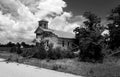 Tar Creek Superfund Site- Picher Oklahoma Christian Church Royalty Free Stock Photo