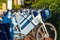 Tar heel Bikes, rental bicycles, on the Campus of UNC, University of North Carolina at Chapel Hill