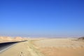 Road in Sahara desert, Egypt Royalty Free Stock Photo