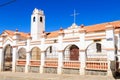 Tarabuco church, Bolivia. Royalty Free Stock Photo