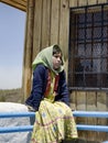 Tarahumara native girl, Creel, Chihuahua, Mexic