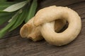 Taralli biscuit Royalty Free Stock Photo