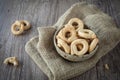 Taralli snacks Royalty Free Stock Photo
