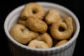 Taralli or Tarallini Italian Snack Cracker