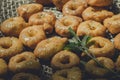 Tarallini Italian snacks bagels snacks Royalty Free Stock Photo