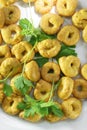 Tarallini Italian snacks bagels snacks Royalty Free Stock Photo