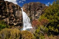 Taranaki Falls, Tongariro NP, New Zealand Royalty Free Stock Photo