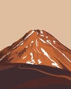 Taranaki travel poster