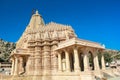 Taranga Jain Temple stone carving Royalty Free Stock Photo