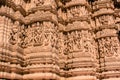 Taranga Jain Temple stone carving Royalty Free Stock Photo